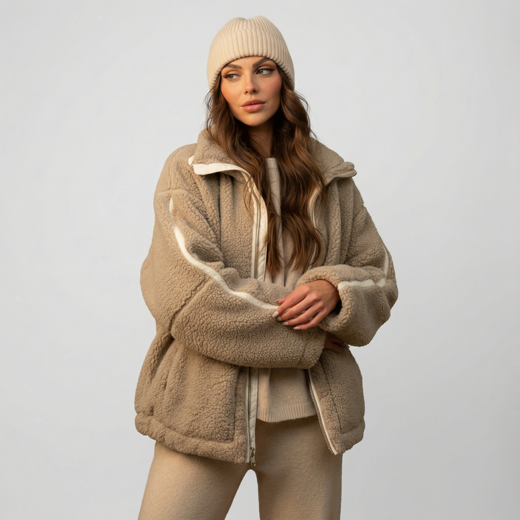 MIRELLA™ | Chaqueta polar de peluche
