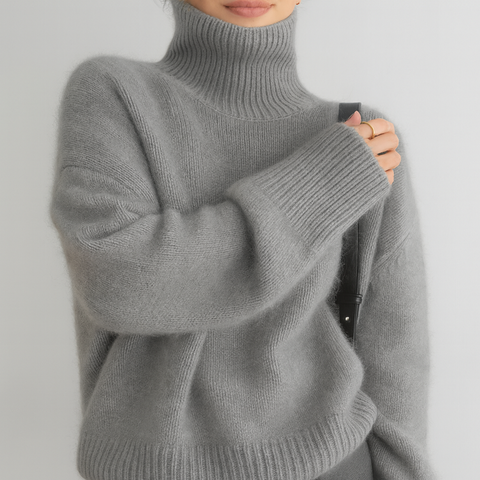 AURA™| Suéter de Punto Essential Knit