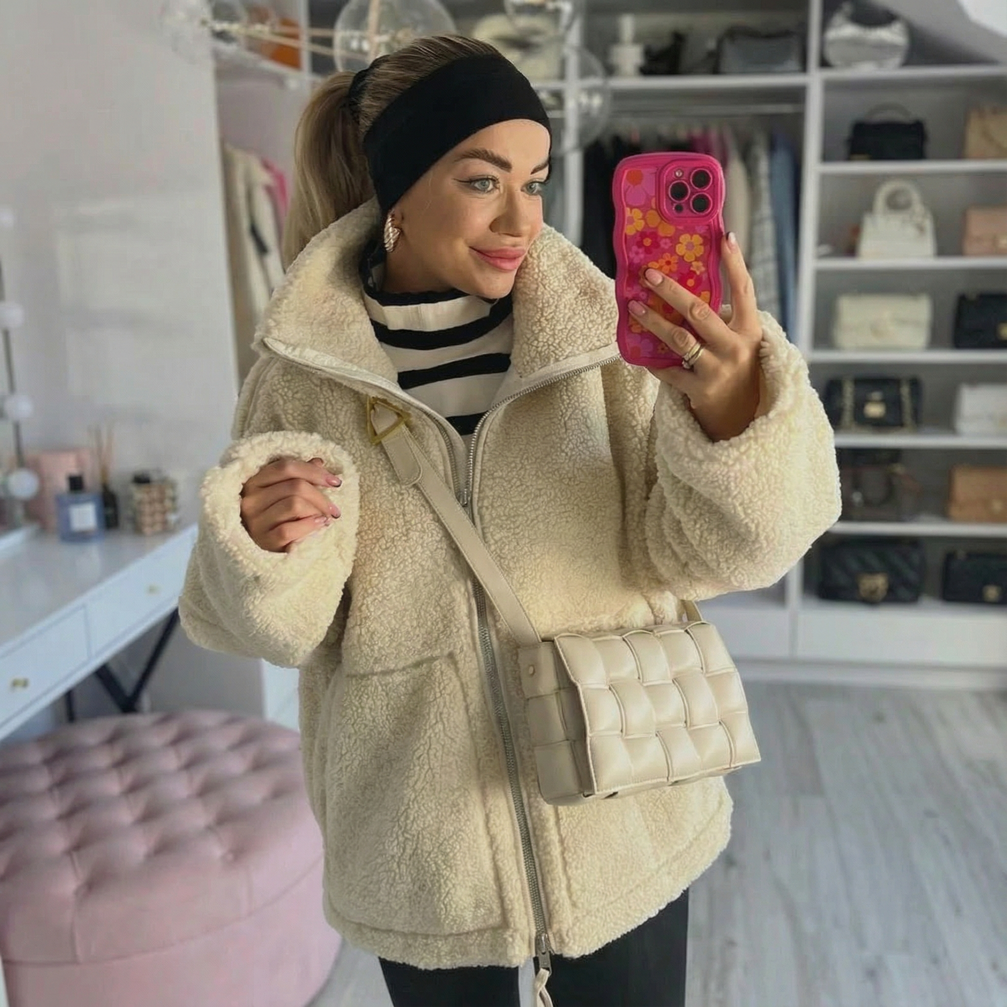 MIRELLA™ | Chaqueta polar de peluche